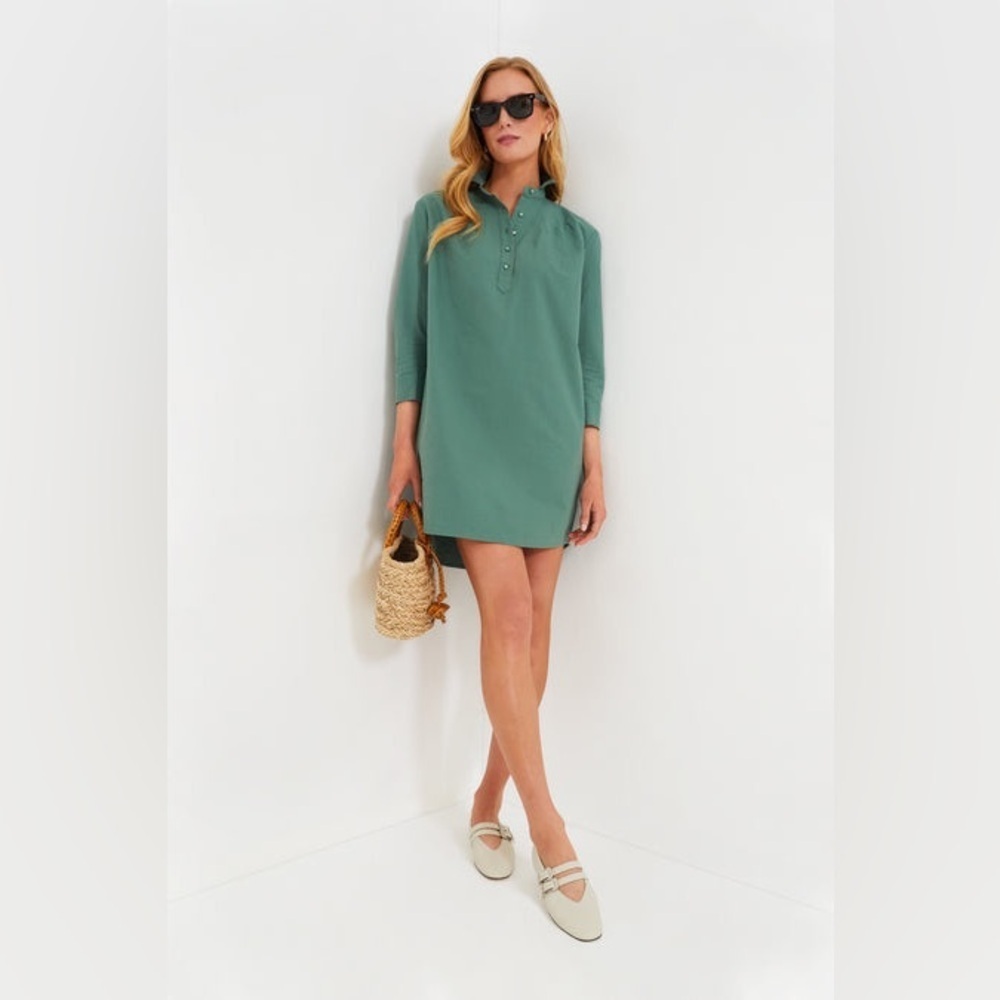 Pomander Place | Tuckernuck Women's Green Polly Dress Size Small Closet Staple